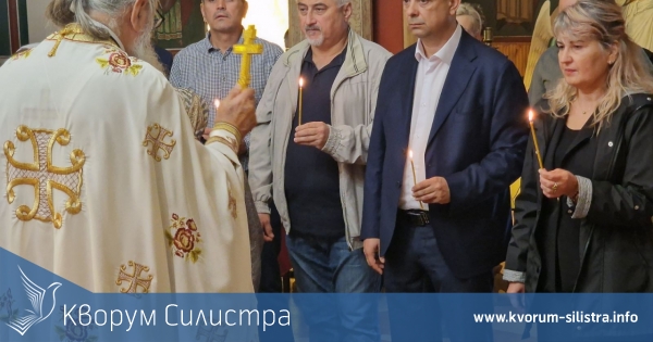 Цветанка Йорданова стартира предизборната си кампания с водосвет в Калипетрово