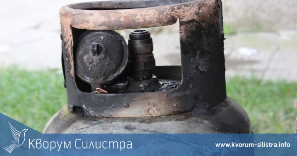 Газова бутилка подпали кухня в Силистра