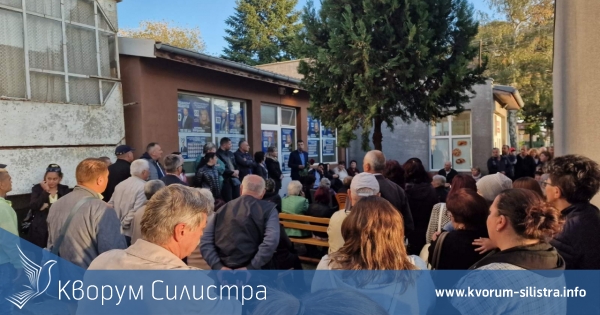 Независимият кандидат за кмет на Община Силистра Александър Сабанов продължава активната си кампания