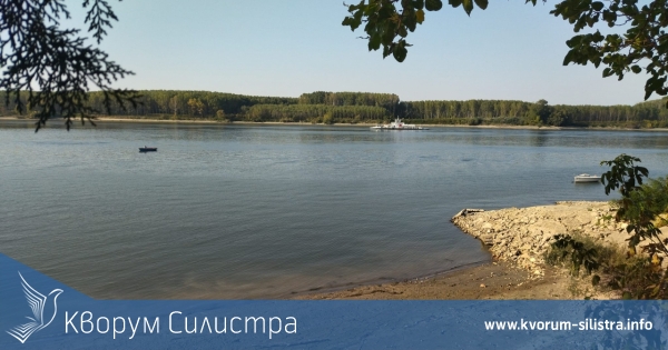 Дунав при Силистра достига най-ниските си стойности за последните месеци