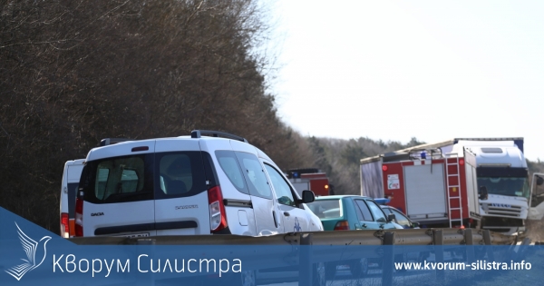 Катастрофа на пътя Силистра - Русе в района на Тутракан