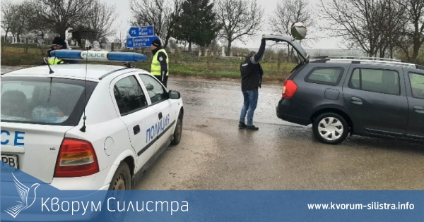 Специализирана полицейска операция срещу битовата престъпност в Силистренска област