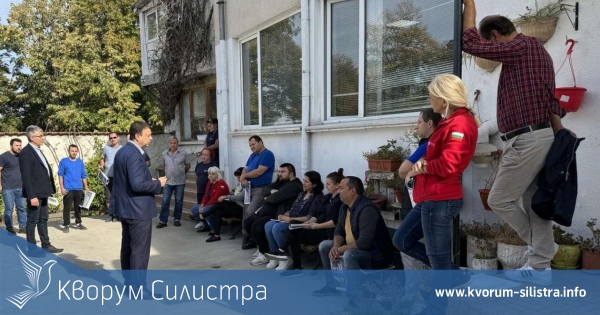 Александър Сабанов посети силистренски предприятия, подари спектакъл и покани на концерт