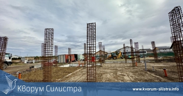 При съседите: Работите по строежа на нова детска ясла в Кълъраш напредуват с бързи темпове