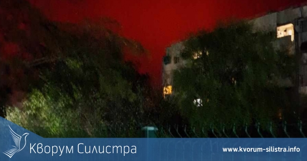 Северно сияние се вижда от Силистра