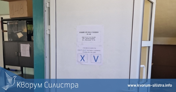 Изборният ден в община Дулово приключи с 55,46% избирателна активност