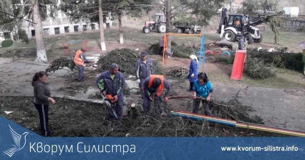 Главиница помага на Долец след бурята