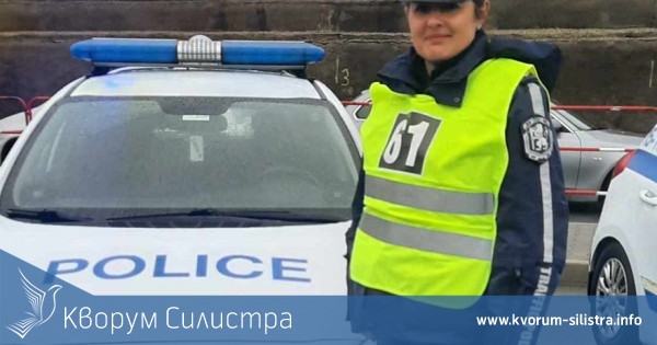 Автоконтрольор Мустафова втора при жените в България по майсторско управление на полицейски автомобил