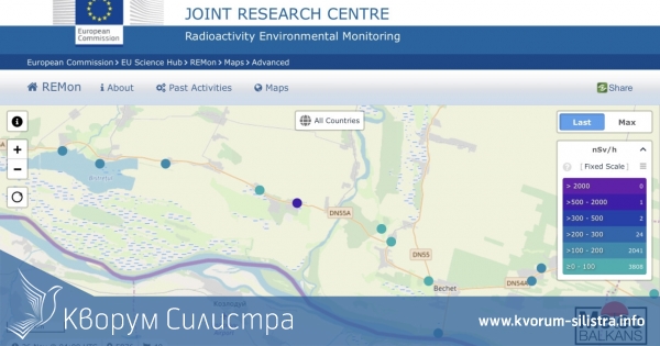 Повишена радиация в Румъния или повреден датчик