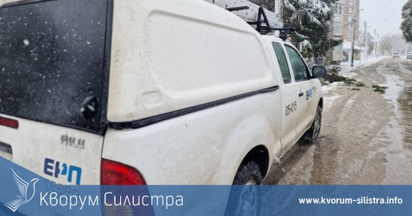 49 населени места в област Силистра са без ток заради снеговалежи и вятър