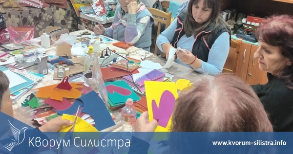 Младежи и възрастни изработиха коледни картички в подкрепа на лечението на Данаил Павлов