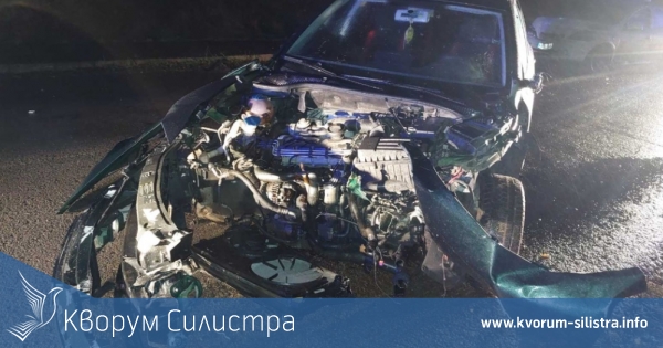 Полицаи блъснаха катастрофирал автомобил в Разград