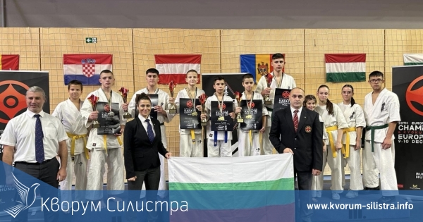 Сенсей Зихни Хасанов от Силистра е съдия на Европейското първенство по Киокушин