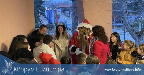 В Ситово посрещнаха Дядо Коледа с празнична заря