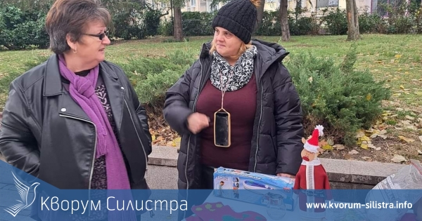Британката Бернадет Легет с благотворителен базар в центъра на Силистра