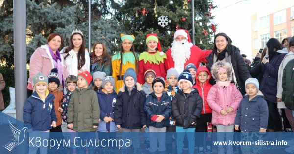 Коледна елха грейна в Главиница