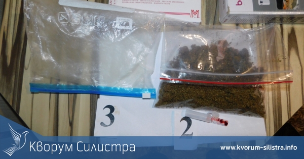 Служители на сектор "Криминална полиция" задържаха двама силистренци, заподозряни като наркодилъри