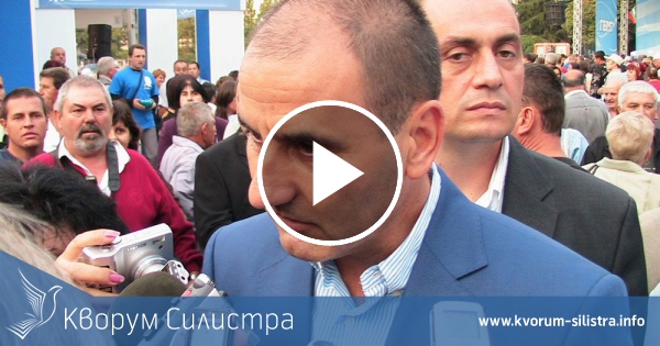 Цветан Цветанов в Силистра: "Премиерът никога не гледа кой кмет от коя партия е"