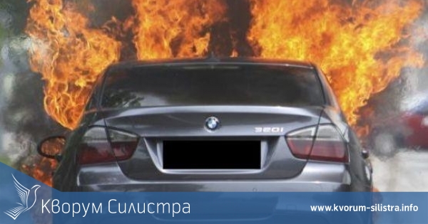 БМВ изгоря в Секулово