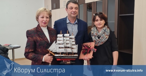 Благодарност от културни институции към кмета на община Силистра