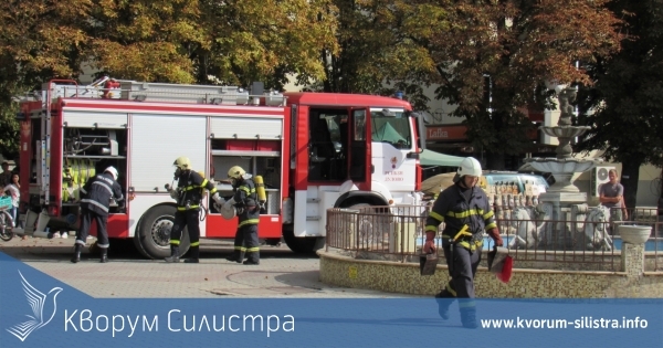 Горя къща в село Окорш