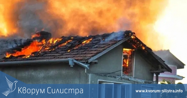 Пожар в Главиница: Къща беше спасена, но са нанесени значителни щети