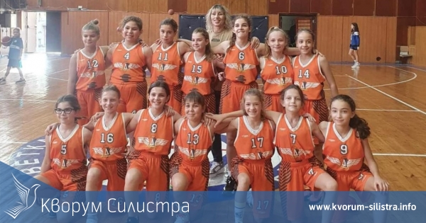 Баскетболен клуб "Доростол" е домакин на турнир за момичета до 12 години