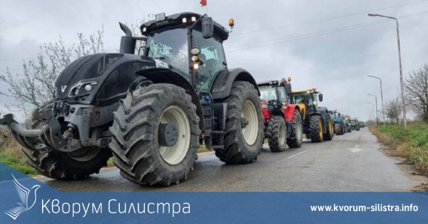 Фермерите блокират 5 отсечки в Силистра