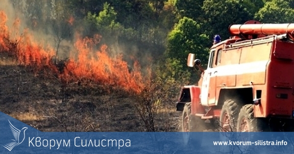 Три пожара в един ден в сухи треви в Силистренско
