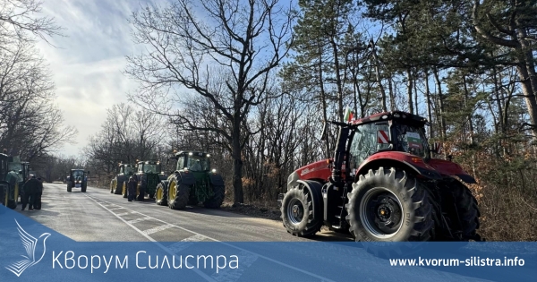 Четвърти ден земеделци блокират пътища в област Силистра