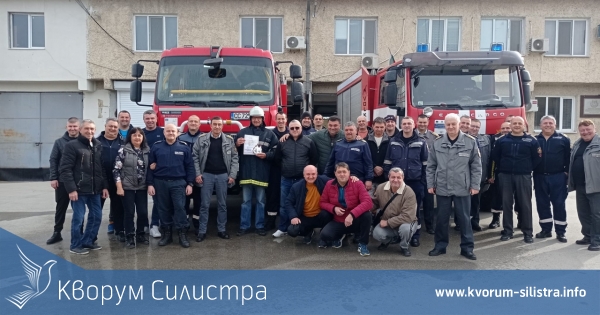 Младши инспектор Валентин Василев излиза в заслужена почивка