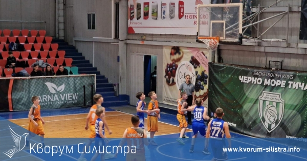 Баскетболистите на Доростол до 12 години с две поражения във Варна