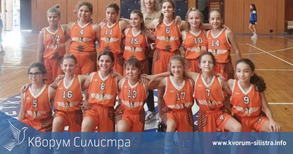 Баскетболен клуб "Доростол" момичета до 12 години с важен турнир в Търговище