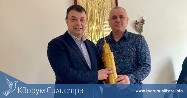 Кметът на Силистра поздрави кмета на Калипетрово за рождения му ден