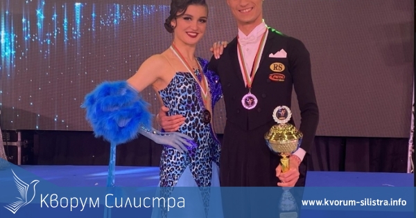 Второ място за Илия Добрев - Дария Посипай на Международния турнир по спортни танци в София