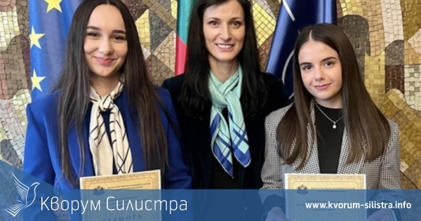 Силистренска ученичка е сред победителките в Националния конкурс "Жените и дипломацията – посланик за един ден"