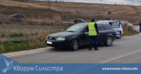 В Зафирово заловиха шофьор на Ауди с отнета книжка