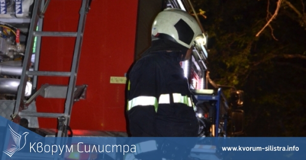 Самозапалване е причината за пожар във фирма в Силистра