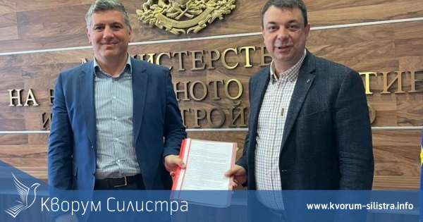 Кметът Сабанов подписа 3 нови споразумения за ремонт на ключови пътни артерии в Силистренско