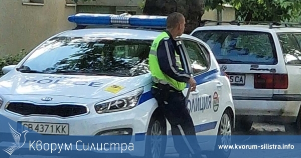 "Мерцедес" с дрогиран шофьор спрян в центъра на Силистра