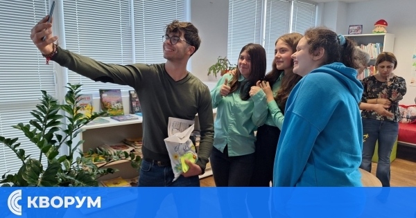 Среща с поета и актьор Мартин Димитров в Тутракан