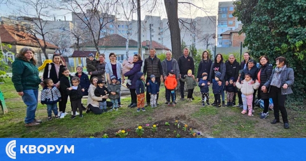 "Засади цвете - подари красота!" оцвети Детска градина "Радост" в Силистра