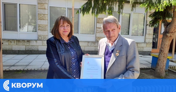 Любомир Пехливанов от Силистра стана "Заслужил деятел на БЧК"