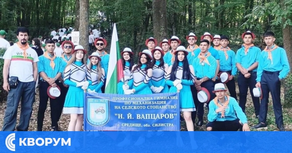 Успешно участие на учениците от ПГМСС "Н.Й. Вапцаров" в 39-тия поход "По стъпките на четата на Таньо войвода"