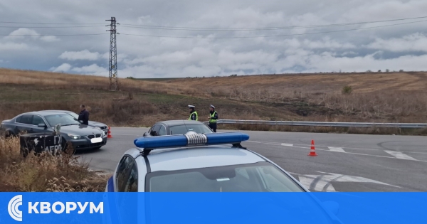 Преследване в Иширково: Задържаха дрогиран шофьор, отказал да спре на полицаи