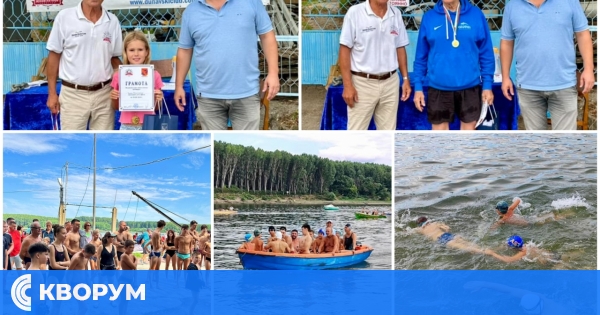 Смелчаци на възраст от 6 до 80 години преплуваха река Дунав в Силистра