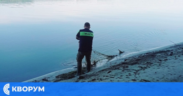 След поредица от проверки по река Дунав извадиха над 110 метрови бракониерски мрежи