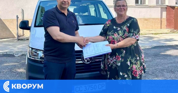 Нов автомобил за Дома в Айдемир: Кметът Сабанов връчи ключовете