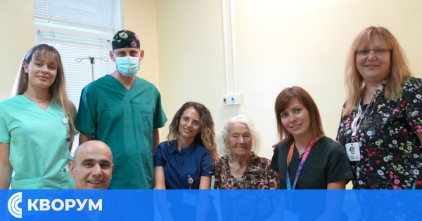 Столетница стана любимка на екипа на Лицево-челюстната хирургия на МЕДИКА