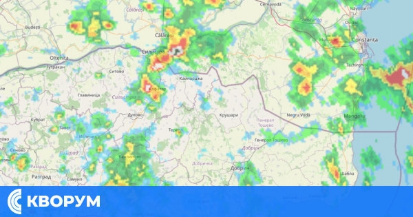 Значителни валежи се очакват в Силистренско в следващите часове